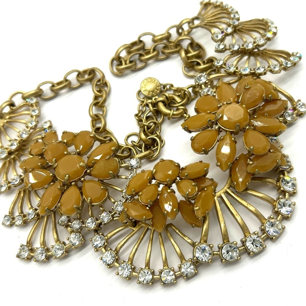 J. Crew Vintage Blizzard Jeweled Necklace